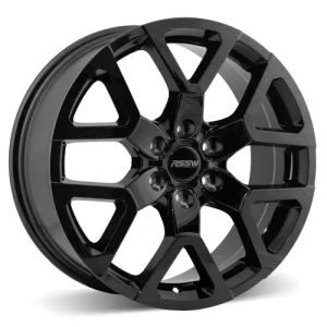 RSSW – Baja – Black – 18″x8″ 50mm – All weather Wheels – AGM861BJGB
